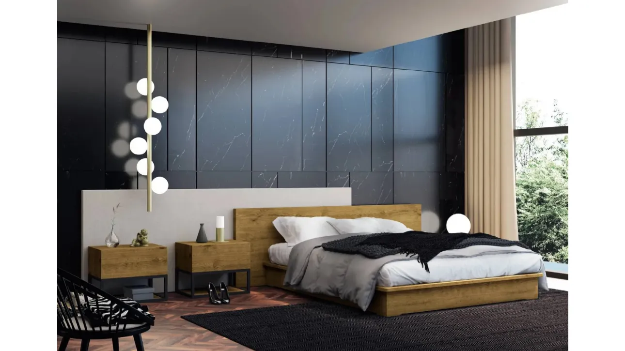 Letto Essential con box contenitore di Fratelli Mirandola