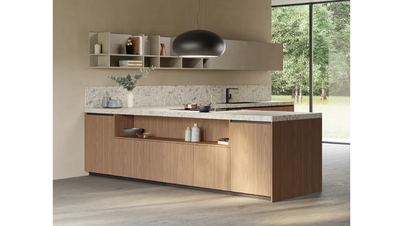 Cucina Design con penisola Isabel 03 di Zecchinon Cucine