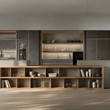 Cucina Design con isola Kate 03 di Zecchinon Cucine