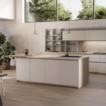 Cucina Design con isola Tiffany 03 di Zecchinon Cucine